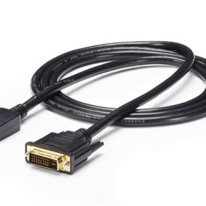 StarTech.com 6ft (1.8m) DisplayPort to DVI Cable, DisplayPort to DVI Adapter Cable, Passive DP to DVI-D Video Converter, 1080p - Replacement for DP2DVIMM6