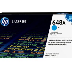 HP 648A Cyan Original LaserJet Toner Cartridge