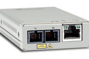 Allied Telesis AT-MMC200LX/SC-TAA-60 network media converter 100 Mbit/s 1310 nm Grey