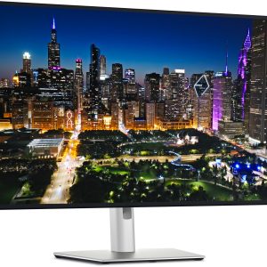 DELL UltraSharp U3225QE computer monitor 80 cm (31.5") 3840 x 2160 pixels 4K Ultra HD LCD Black, Silver