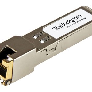 StarTech.com Brocade E1MG-TX Compatible SFP Module - 1000BASE-T - SFP to RJ45 Cat6/Cat5e - 1GE Gigabit Ethernet SFP - RJ-45 100m