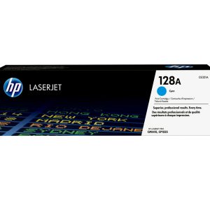 HP 128A Cyan Original LaserJet Toner Cartridge