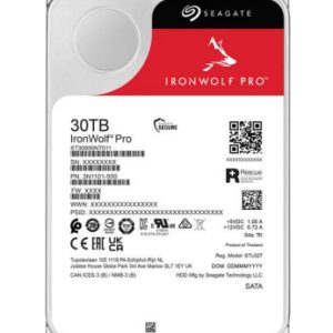 Seagate IronWolf Pro ST30000NT011 internal hard drive 30 TB 7200 RPM 512 MB 3.5" Serial ATA III