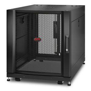 APC NetShelter SX, Server Rack Enclosure, 12U, Black, 658H x 600W x 900D mm