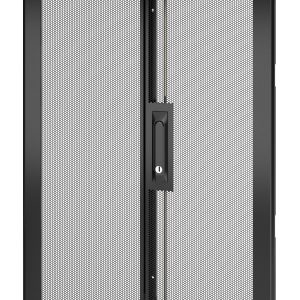 APC NetShelter SX 18U 600mm Wide Perforated Split Doors Black