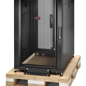 APC NetShelter SX, Server Rack Enclosure, 18U, Shock Packaging, Black, 925H x 600W x 900D mm