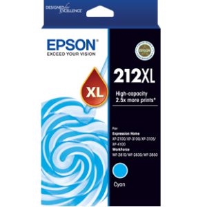 Epson 212XL ink cartridge 1 pc(s) Original High (XL) Yield Cyan
