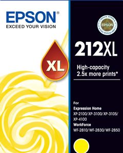 Epson 212XL ink cartridge 1 pc(s) High (XL) Yield Yellow