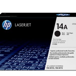 HP 14A Black Original LaserJet Toner Cartridge