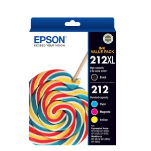 Epson 212XL ink cartridge 4 pc(s) Original High (XL) Yield Black, Cyan, Magenta, Yellow
