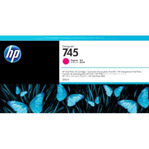 HP 745 300-ml DesignJet Magenta Ink Cartridge