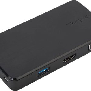 Targus DSU100US laptop dock/port replicator Docking Black