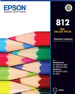 Epson 812 ink cartridge 4 pc(s) Original Standard Yield Black, Cyan, Magenta, Yellow