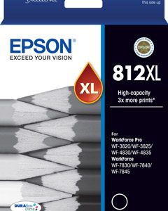 Epson 812XL ink cartridge 1 pc(s) Original High (XL) Yield Black