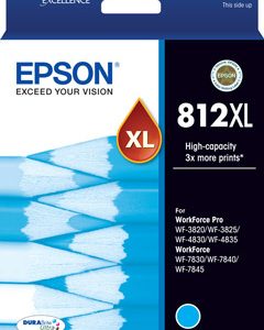 Epson 812XL ink cartridge 1 pc(s) Original High (XL) Yield Cyan