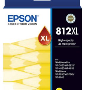 Epson 812XL ink cartridge 1 pc(s) High (XL) Yield Yellow