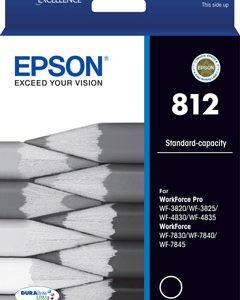 Epson 812 ink cartridge 1 pc(s) Original Standard Yield Black