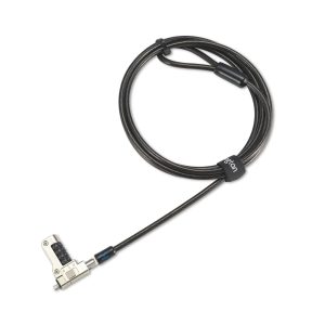 Kensington Slim N17 2.0 Combination Laptop Lock for Wedge-Shaped Slots