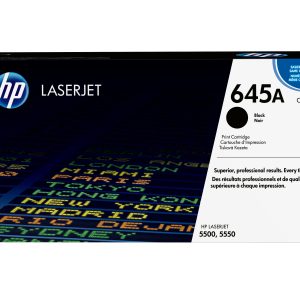 HP 645A Black Original LaserJet Toner Cartridge