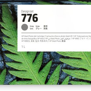 HP 776 1-liter Gray Ink Cartridge