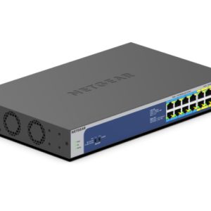 NETGEAR GS516UP-100AJS network switch Unmanaged Gigabit Ethernet (10/100/1000) Power over Ethernet (PoE) Grey