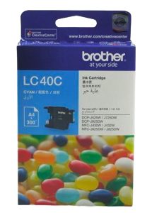 Brother LC40C ink cartridge 1 pc(s) Original Standard Yield Cyan