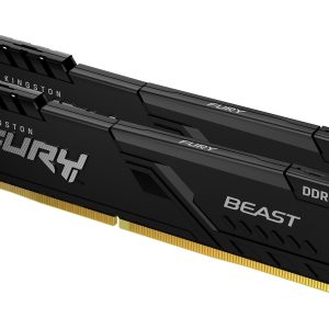 Kingston Technology FURY Beast 32GB 3600MT/s DDR4 CL18 DIMM (Kit of 2) Black