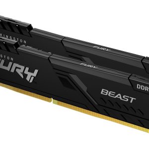 Kingston Technology FURY Beast 16GB 3600MT/s DDR4 CL17 DIMM (Kit of 2) Black