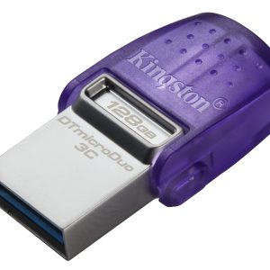 Kingston Technology DataTraveler 128GB microDuo 3C 200MB/s dual USB-A + USB-C