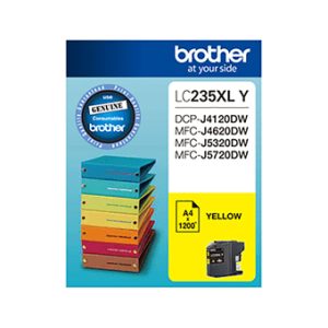 Brother LC235XLY ink cartridge 1 pc(s) Original Yellow