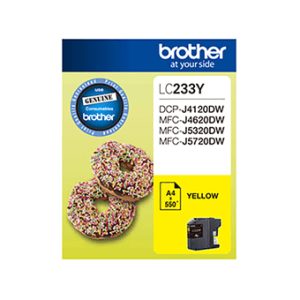 Brother LC233Y ink cartridge 1 pc(s) Original Yellow