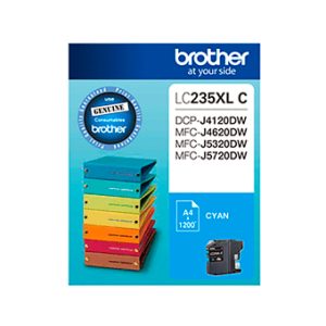 Brother LC235XLC ink cartridge 1 pc(s) Original Cyan