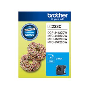 Brother LC233C ink cartridge 1 pc(s) Original Cyan