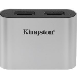 Kingston Technology USB3.2 Gen1 Workflow Dual-Slot microSDHC/SDXC UHS-II Card Reader