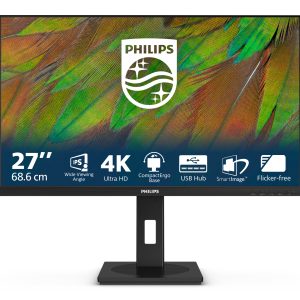 Philips 3000 series 27B1N3800/75 computer monitor 68.6 cm (27") 3840 x 2160 pixels 4K Ultra HD LCD Black