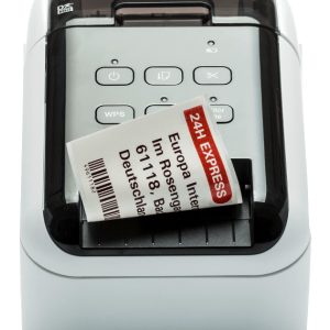 Brother QL-810W label printer Direct thermal Colour 300 x 600 DPI 176 mm/sec Wired & Wireless DK Wi-Fi