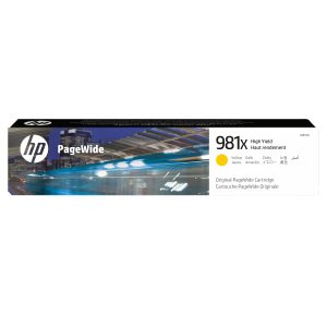 HP 981X High Yield Yellow Original PageWide Cartridge