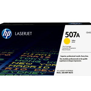 HP 507A Yellow Original LaserJet Toner Cartridge