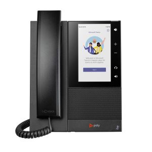 HP Poly CCX 505 Business Media Phone for Microsoft Teams and PoE-enabled