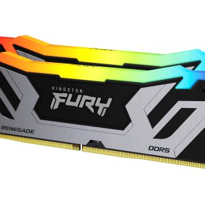 Kingston Technology FURY 48GB 8400MT/s DDR5 CL40 CUDIMM (Kit of 2) Renegade RGB Silver XMP