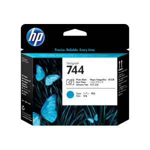 HP 744 Photo Black/Cyan DesignJet Printhead