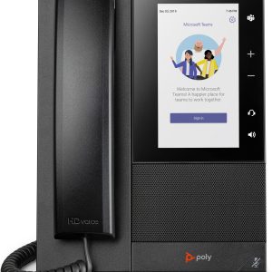 HP Poly CCX 500 Business Media Phone for Microsoft Teams and PoE-enabled