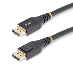 StarTech.com 15.2m (50ft) Active DisplayPort 1.4 Cable, DP8K DisplayPort Cable w/HBR3, HDR10, MST, DSC 1.2, HDCP 2.2, 8K 60Hz, 4K 120Hz - DP 1.4 Cable M/M