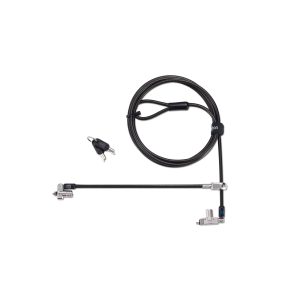 Kensington Slim N17 2.0 Keyed Dual Head Laptop Lock for Wedge-Shaped Slots