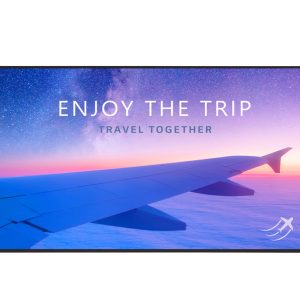 LG 43UH7N-E Signage Display Digital signage flat panel 109.2 cm (43") LED Wi-Fi 700 cd/m² 4K Ultra HD Black Built-in processor WebOS 24/7