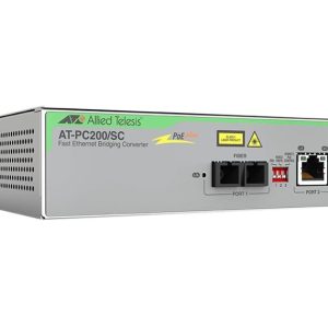 Allied Telesis AT-PC200/SC-960 network media converter 100 Mbit/s Grey