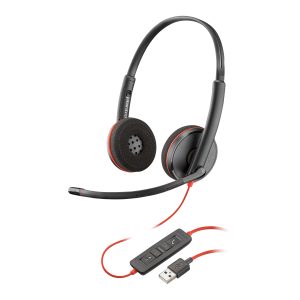 HP Poly Poly Blackwire 3220 Stereo USB-A Headset (Bulk)