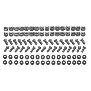 APC Easy Rack, M6 Hardware Kit, 32 sets of M6 cage nuts, nylon washers, slot phillips screws